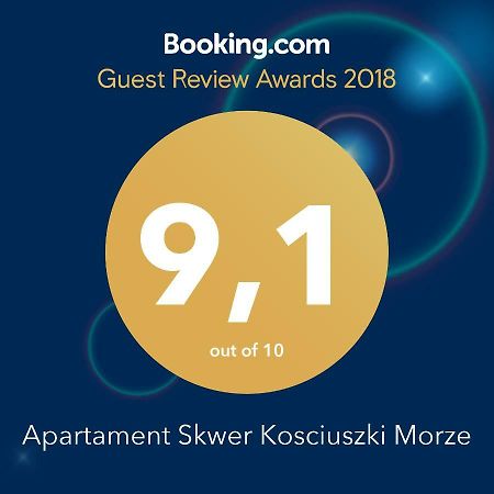 Apartament Skwer Kosciuszki Morze Gdynia Eksteriør bilde